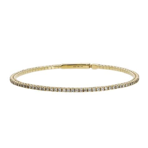 ☆MARS MARK☆ Stellar White Bracelet 3mm M12294704 Stellar White Gold Bracelet 3mm]